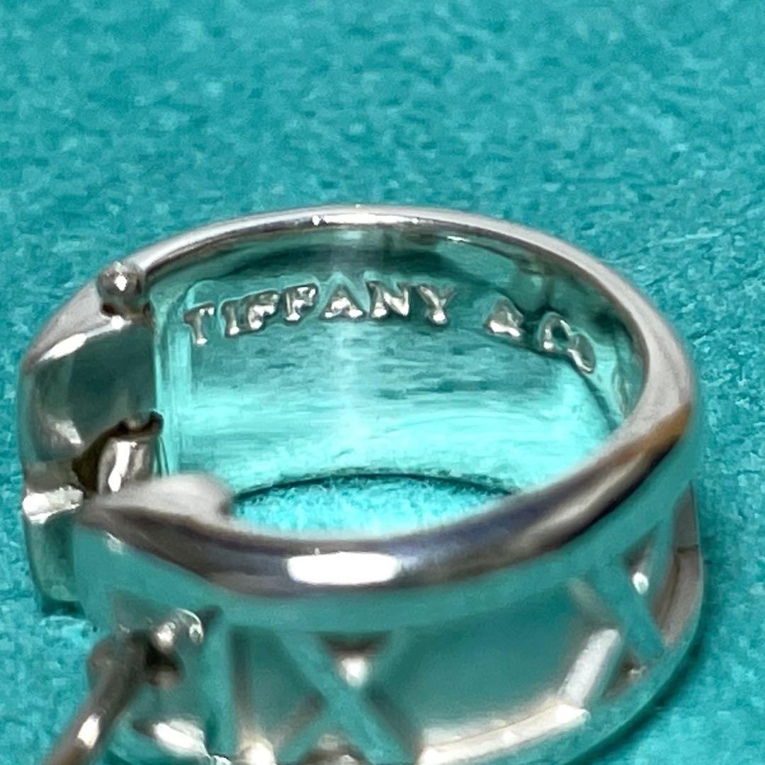 【極美品】ティファニー　アトラスフープピアス片耳　メンズ/レディース　925