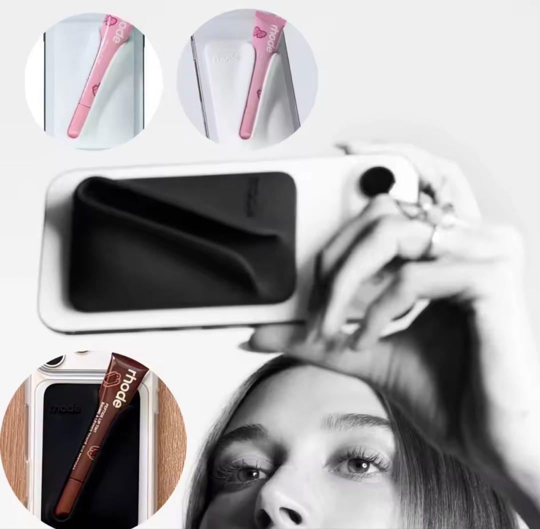 新品未使用 rhode MagSafe snap on lip グレー