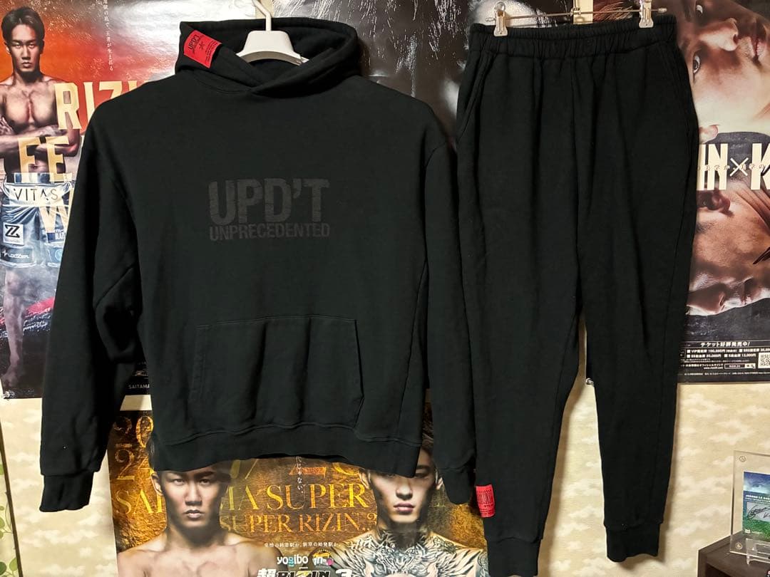 武尊 UPD'T セットアップ 黒 サイズ2 #朝倉未来 那須川天心 RIZIN