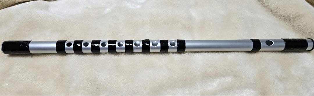 【週末特価】【黒漆】 アルミ篠笛