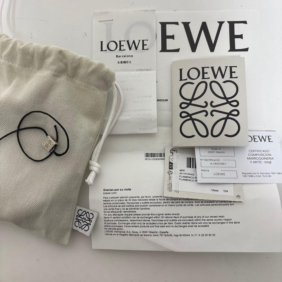 LOEWE ロエベ フラメンコパース ミディアム ブラック 正規品