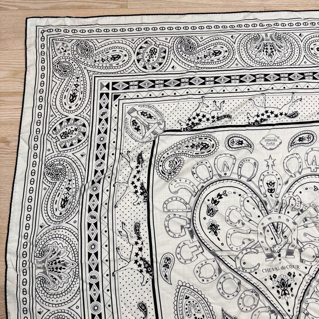 【HERMES】カレジェアン《シュヴァル・ドゥ・クール・バンダナ》