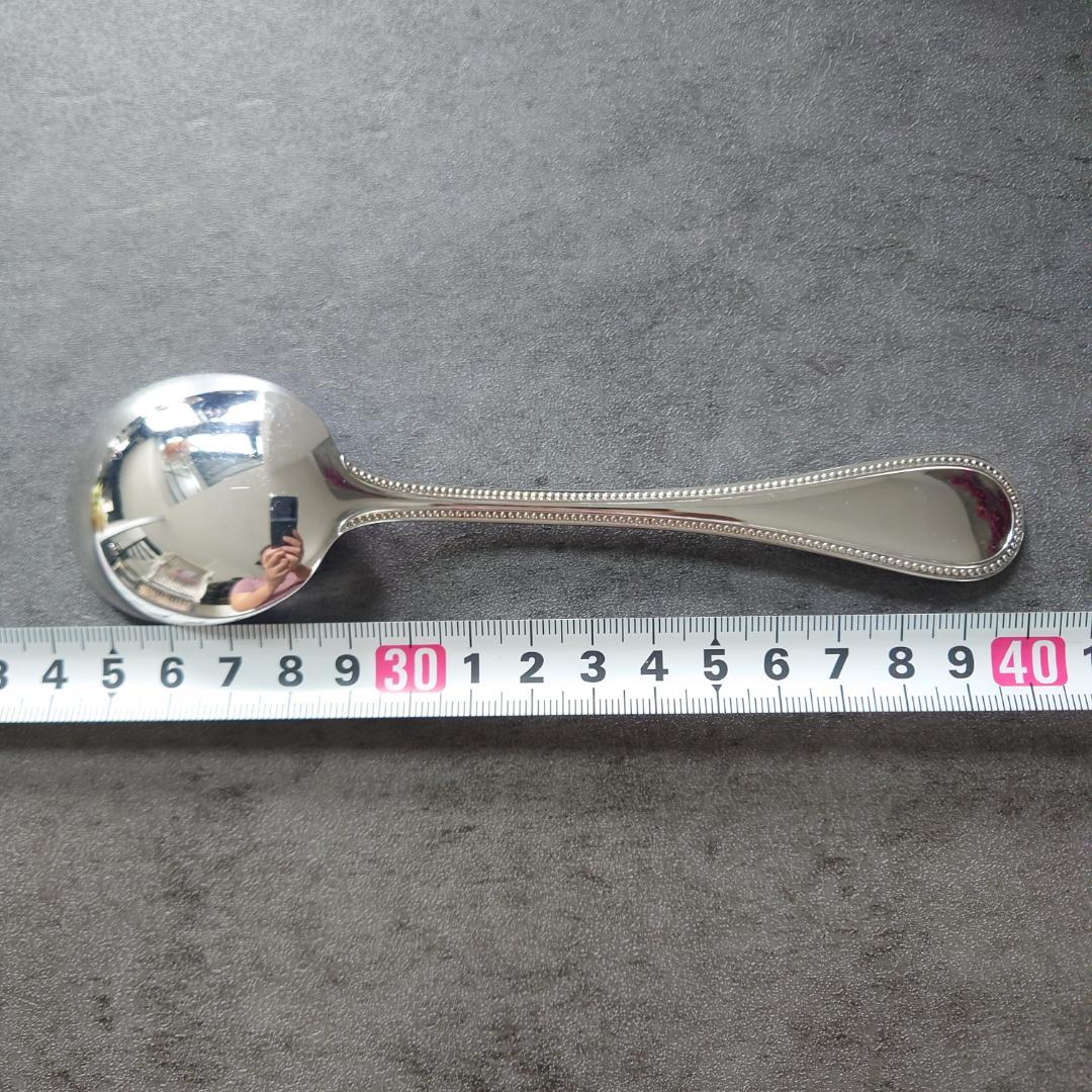 希少 美品 クリストフル パール コンソメスプーン 2点 - メルカリ