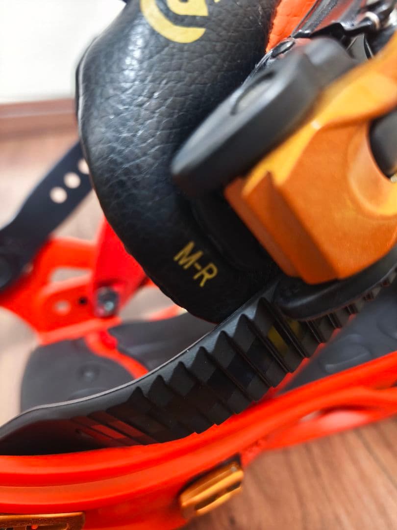 FLUX RL アシンメトリーカラー ビンディング オレンジ ライムグリーン