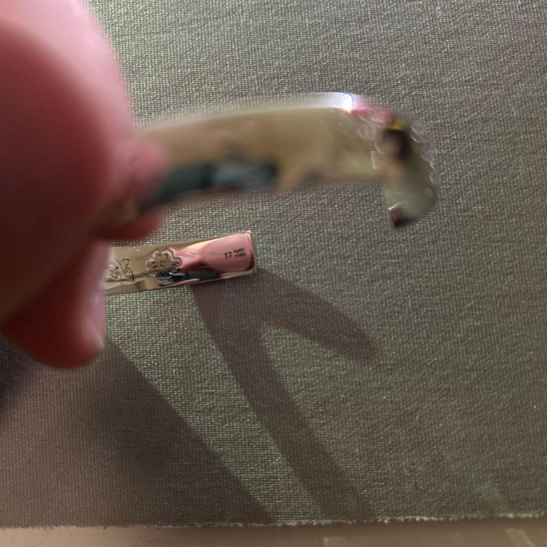 美品GUCCI ブラインドフォーラブ　ブレスレット　バングル