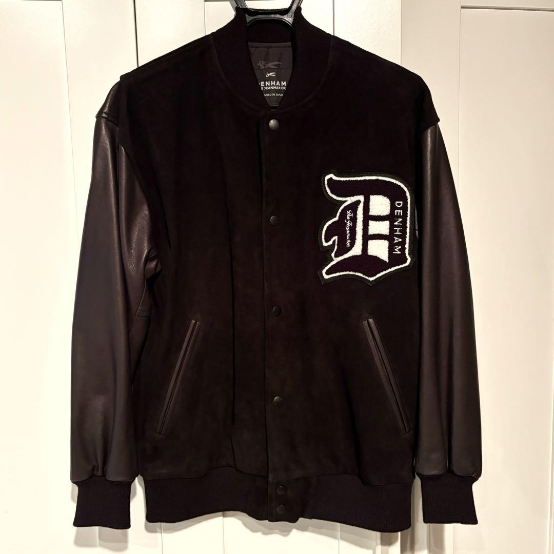 最終お値下げ DENHAM 新品タグ付き　スタジャン ブラック