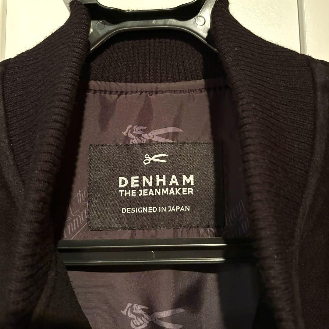 最終お値下げ DENHAM 新品タグ付き　スタジャン ブラック