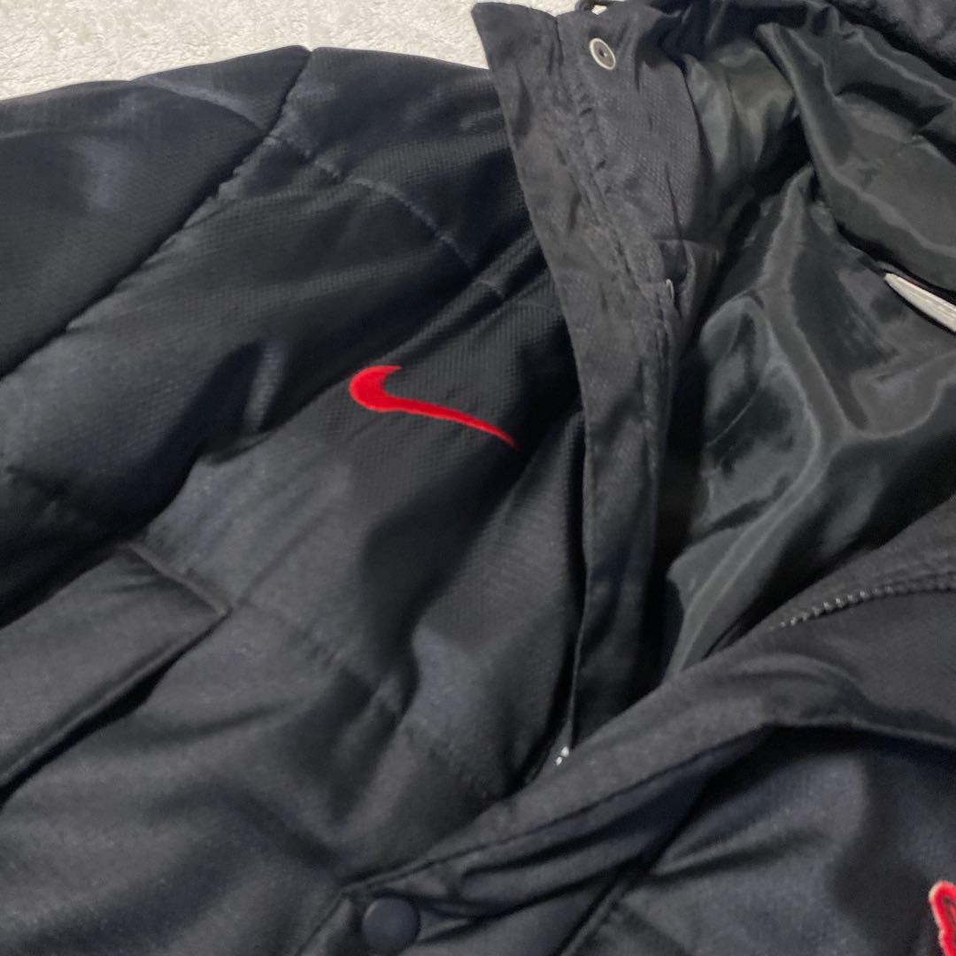 ✨希少✨Nike 浦和レッズ ベンチコート 黒 赤 ロングコート - メルカリ