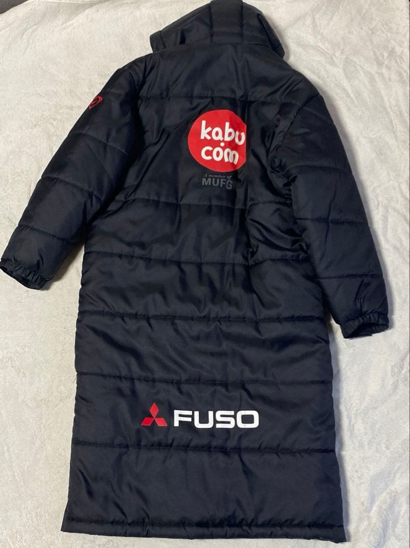 ✨希少✨Nike 浦和レッズ ベンチコート 黒 赤 ロングコート - メルカリ