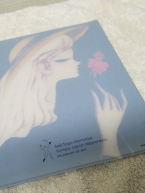 東郷青児 ミニクリアファイル 東郷青児ミニクリアファイル