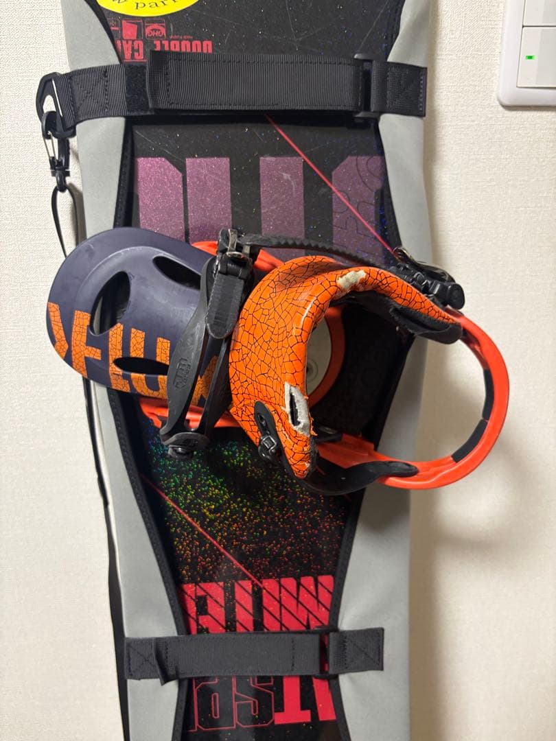 011 FLATSPIN148cmスノーボード FLUXPRビンディング