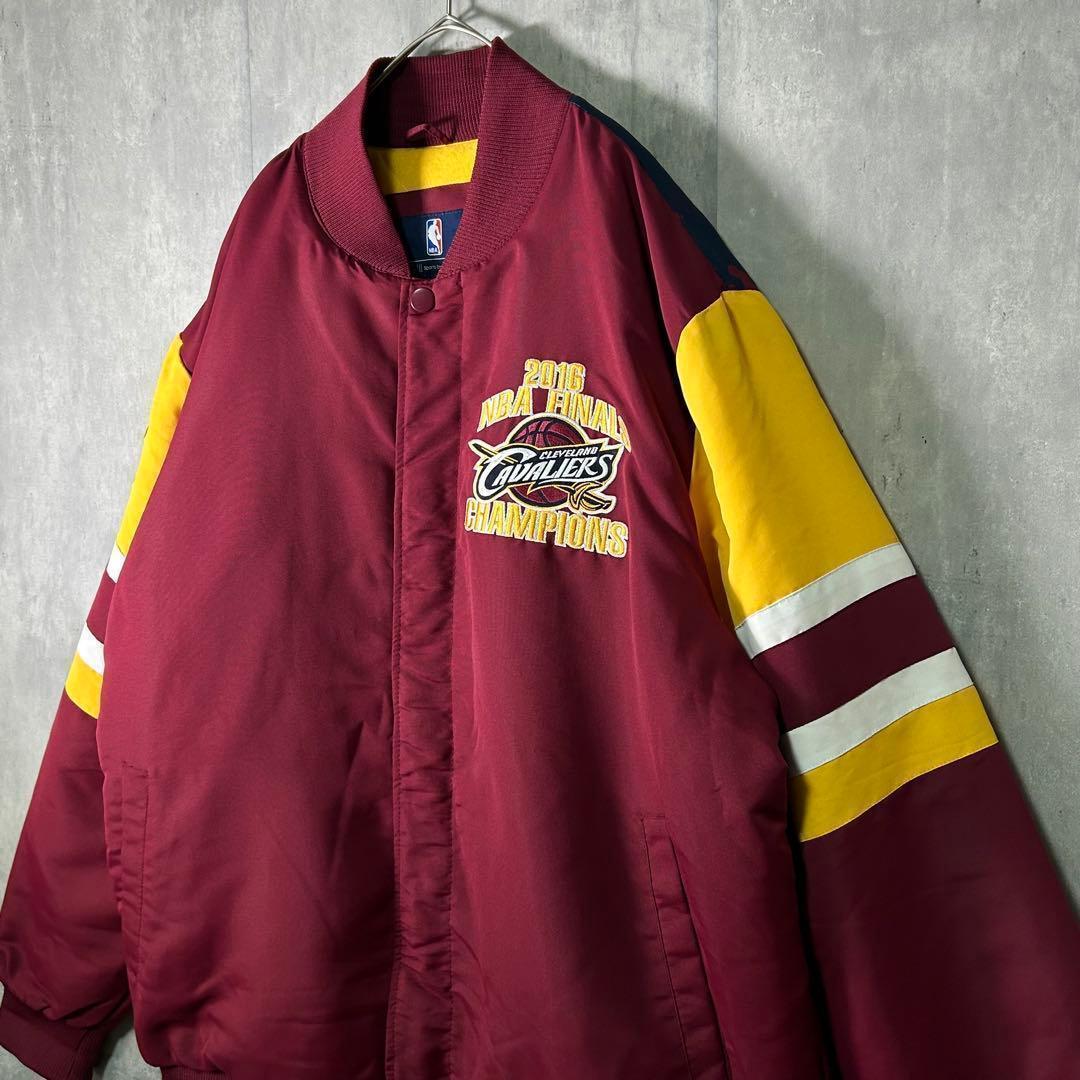 極美品 NBA キャバリアーズ 2016 チャンピオン記念 スタジャン