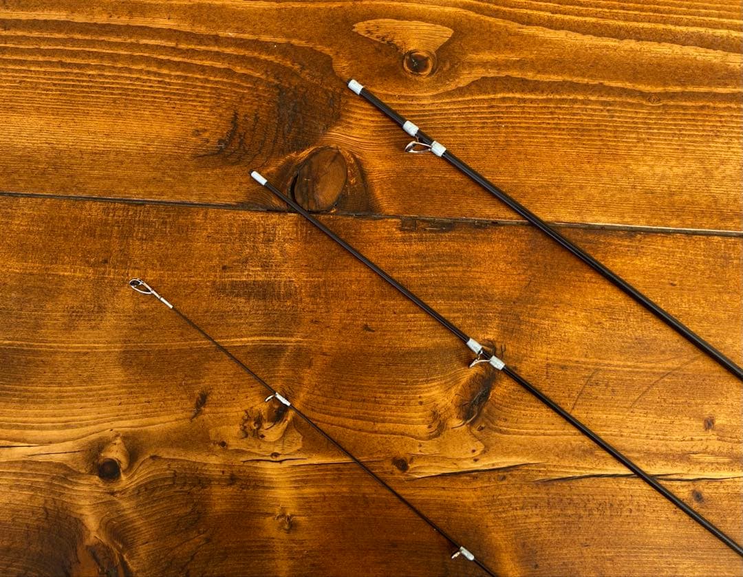 トラウトセット　ウッド調　625UL 524UL ベイトロッド　パックロッド