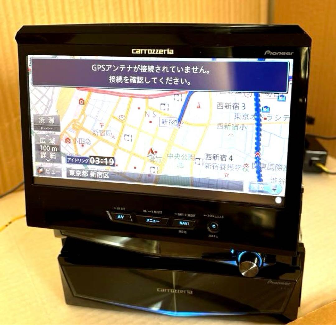 SSD換装Pioneer AVIC-VH0099 2024地図