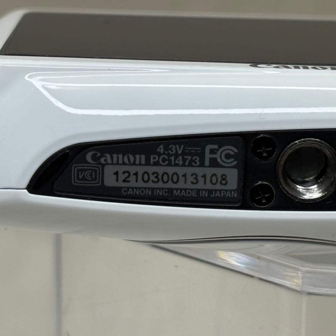 Canon カメラ　IXY 30S PC1473 充電器　ホワイト　コンデジ