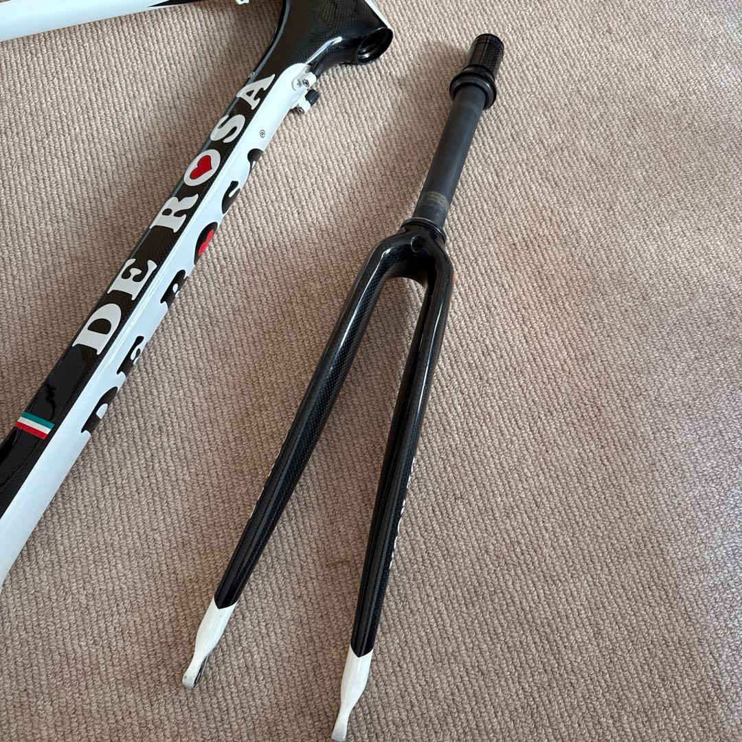 DEROSAデローザ　フレーム　フォーク　部品　3点セット！　ロードバイク