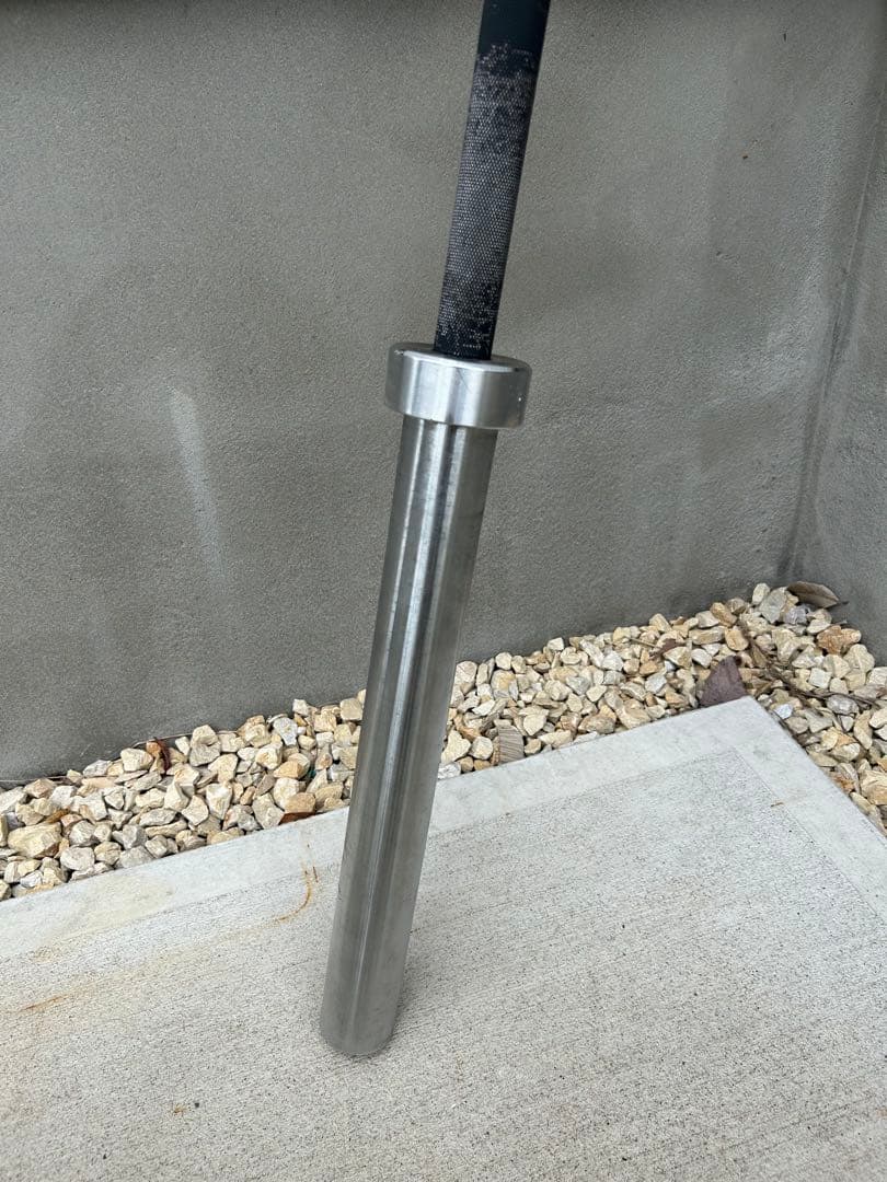 ジムウェイバーベルシャフト長さ220m 穴径50mm/20Kg トレーニング