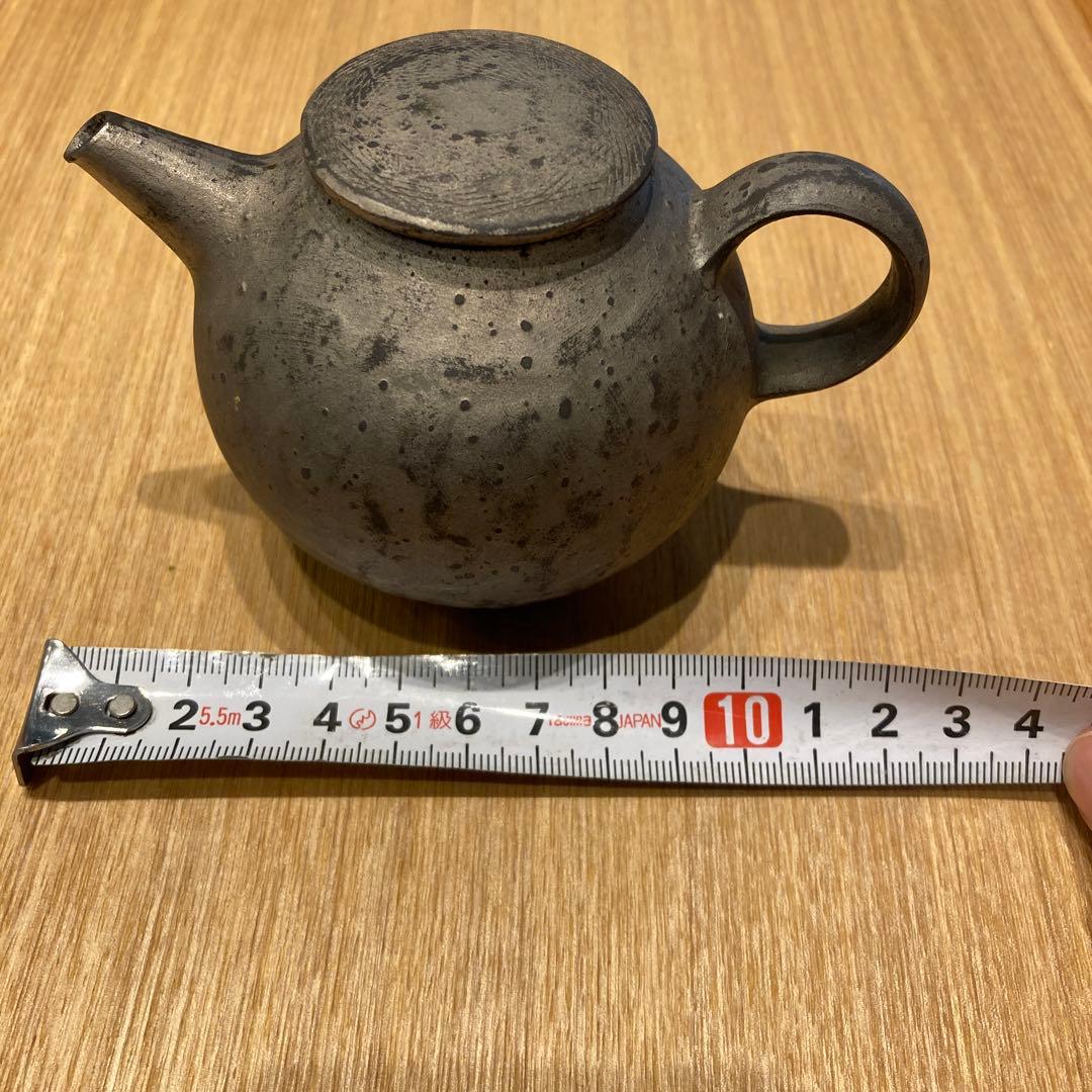 村上躍　銀彩ポット小