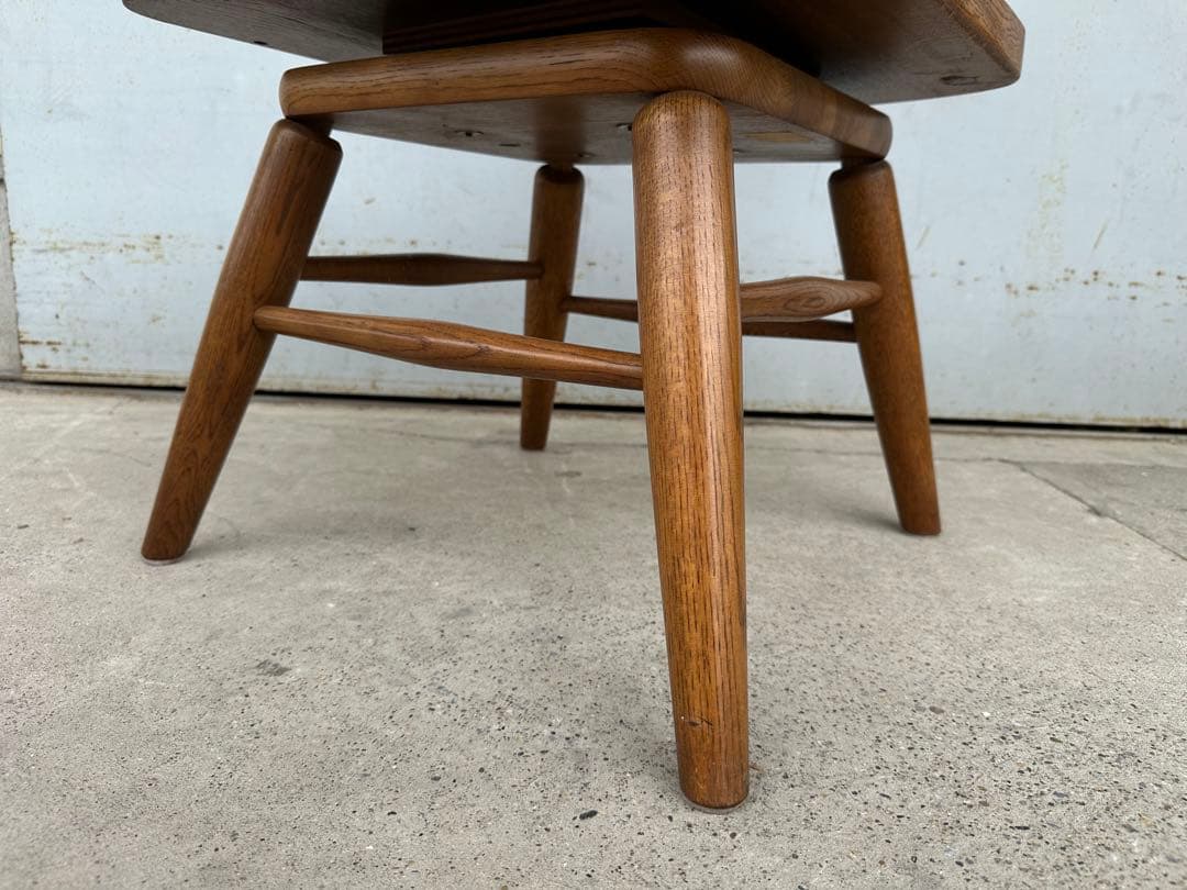 柏木工　ダイニングチェア　回転式（1脚）