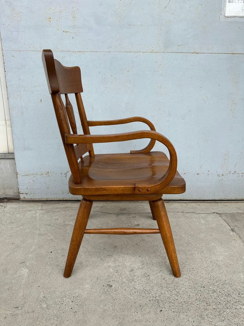 柏木工　ダイニングチェア　回転式（1脚）