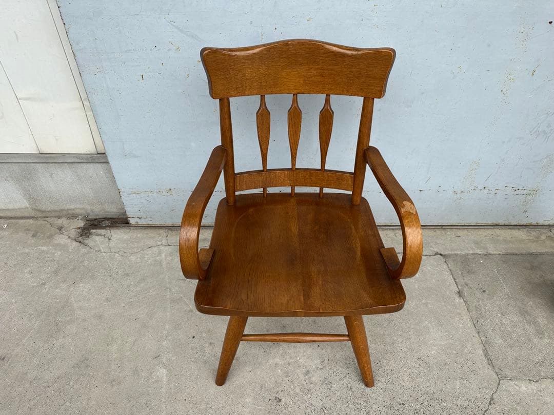 柏木工　ダイニングチェア　回転式（1脚）