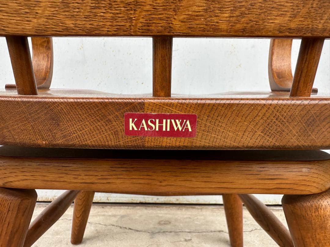 柏木工　ダイニングチェア　回転式（1脚）