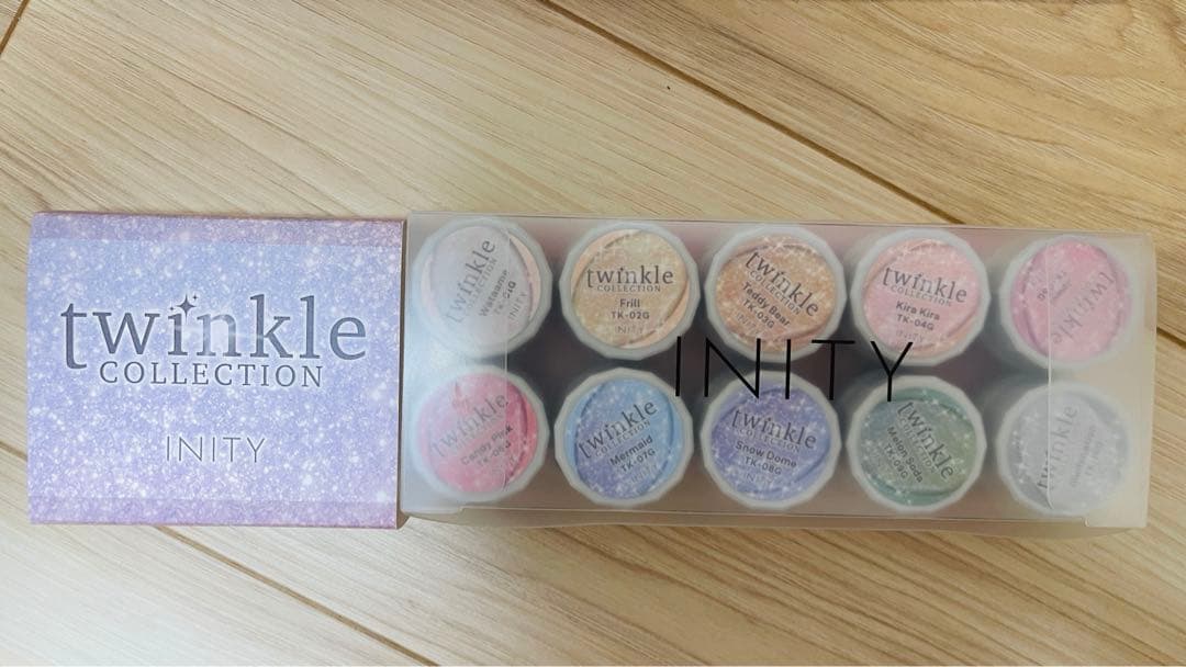 INITY アイニティ ハイエンドカラー トゥインクルコレクションセット10色