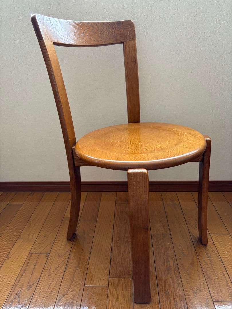 浜本工芸　ダイニングチェア 無垢材　スタッキング可