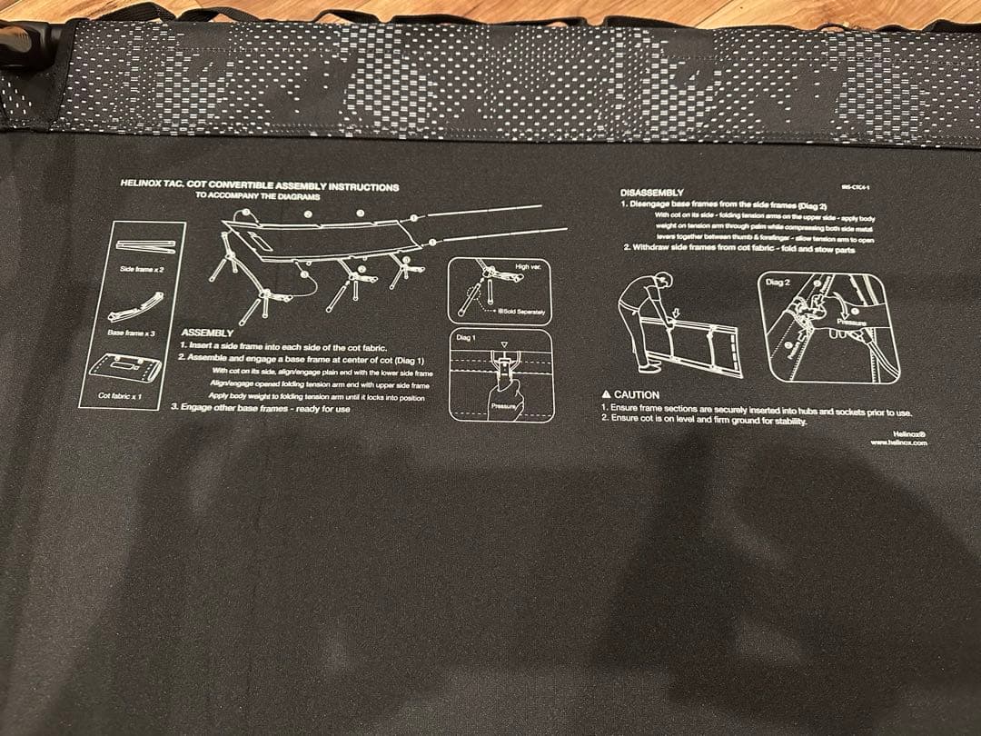 helinox ✖︎w.m.b.c コット ホワイトマウンテニアリング