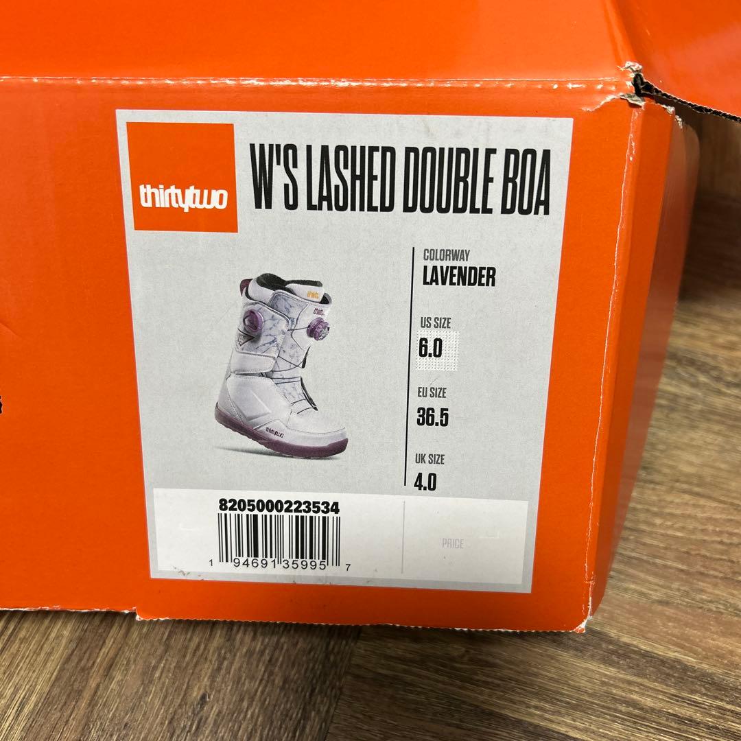 スノーボード thirtytwo W'S LASHED DOUBLE BOA 6.0