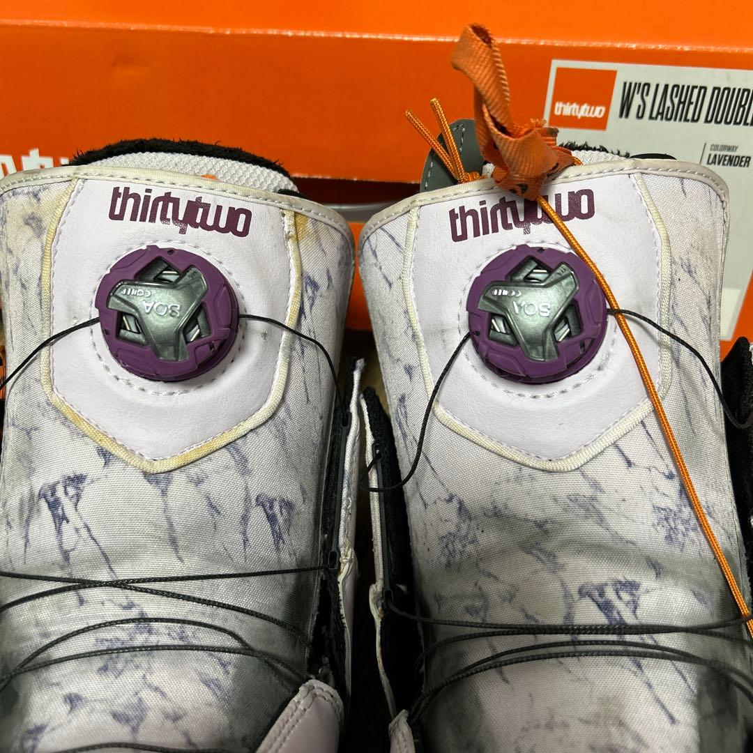 スノーボード thirtytwo W'S LASHED DOUBLE BOA 6.0