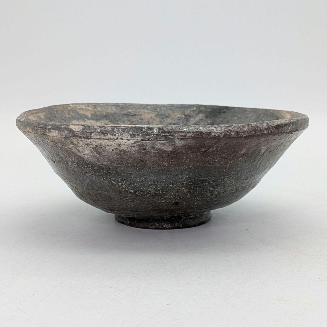 竹子窯 西川清翠 備前楽茶盌 共箱 抹茶碗 抹茶茶碗 茶道具 茶器 食器