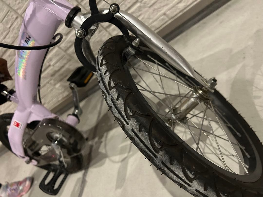 へんしんバイク14インチ ライトパープル