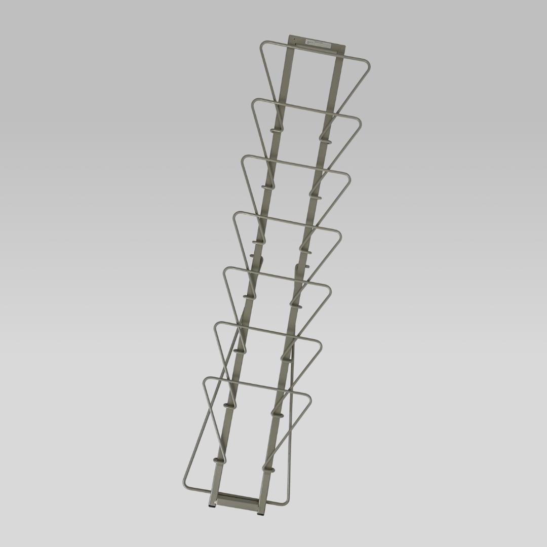 【US FURNITURE】公共用 インダストリアル パンフレットラック 本棚