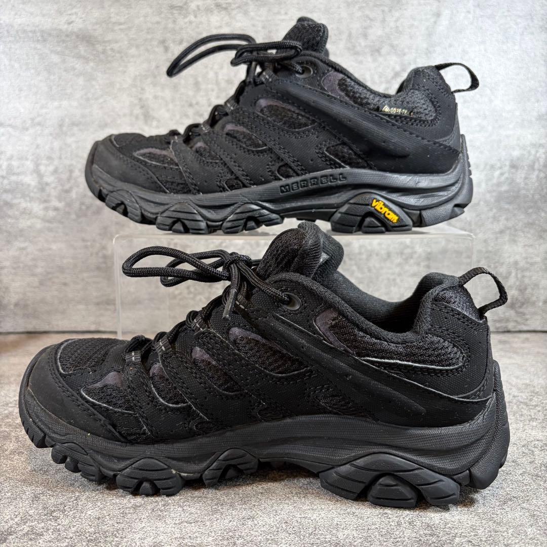 美品 MERRELL メレル　モアブ3 ゴアテックス ビブラム　黒 23.5cm