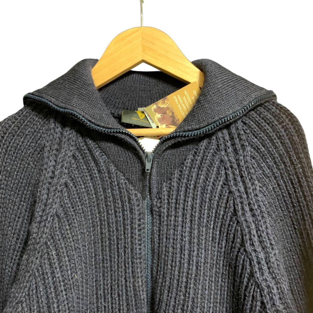 新品未使用　HIGHLAND2000 ネイビー M カーディガン　フルジップ