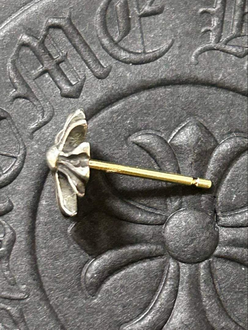 クロス ピアス silver925