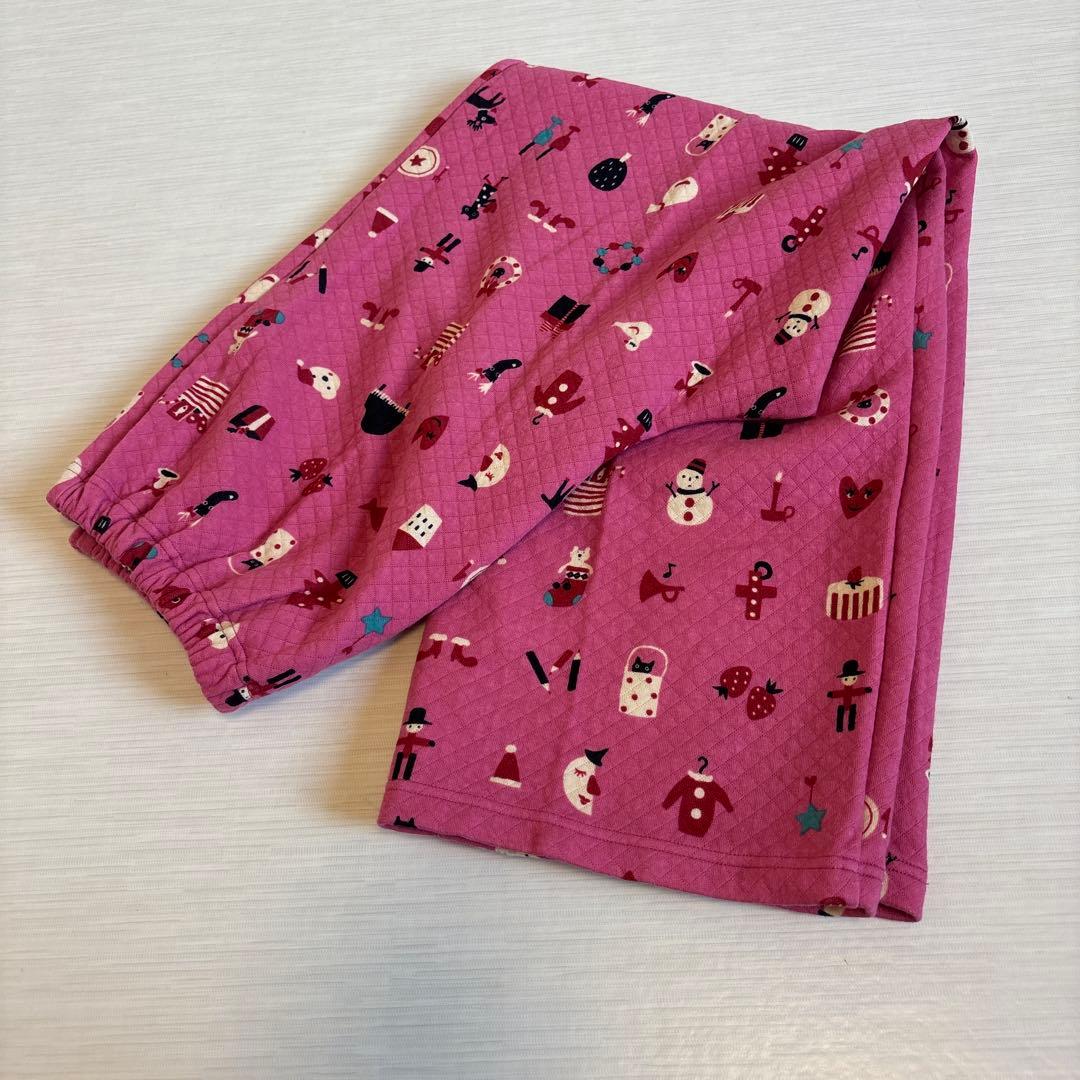 ワコールWacoal マタノアツコ　あったか素材　キルトニット　パジャマ