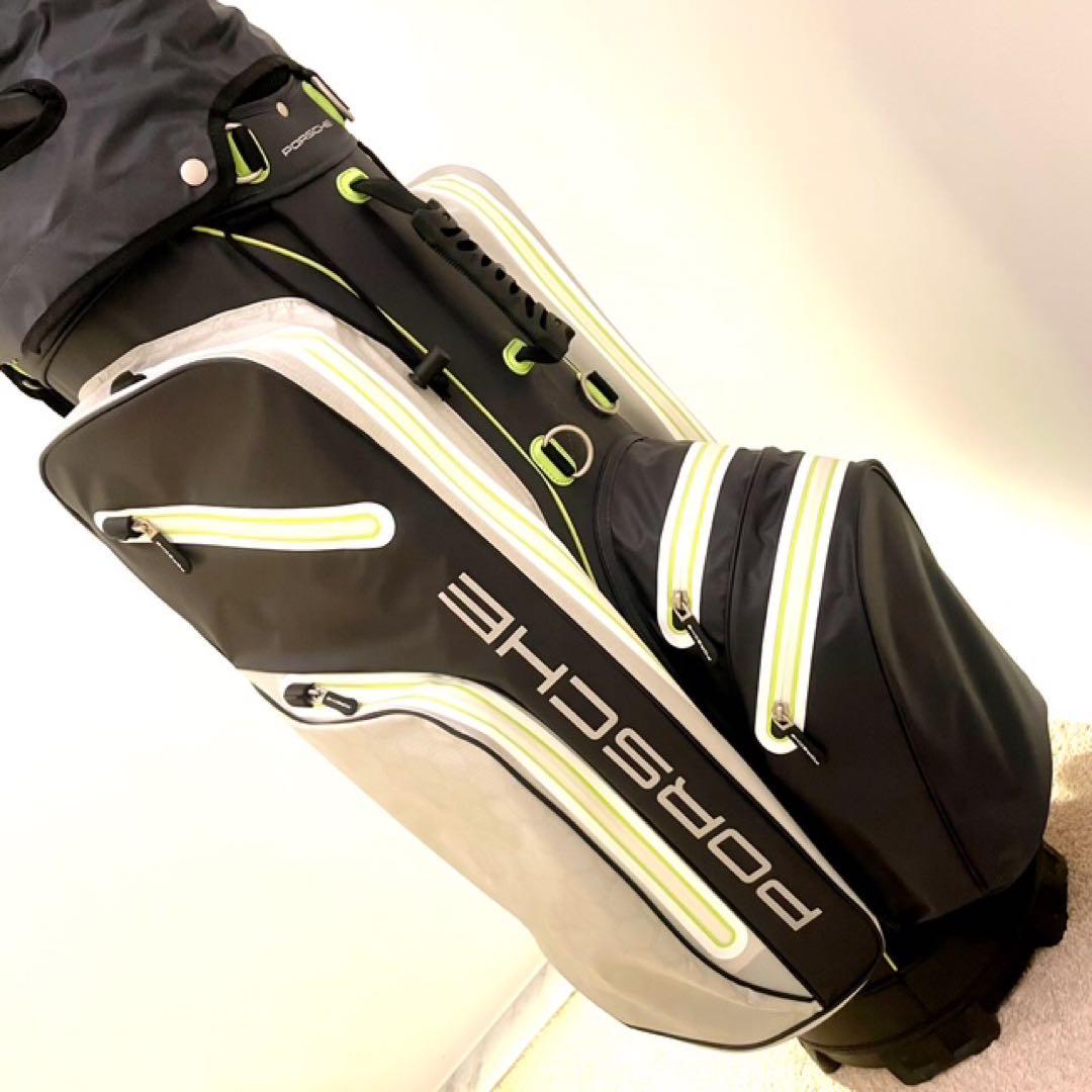 新品・ポルシェ・キャディバッグ・軽量・14分割・ PORSCHE・ゴルフバック
