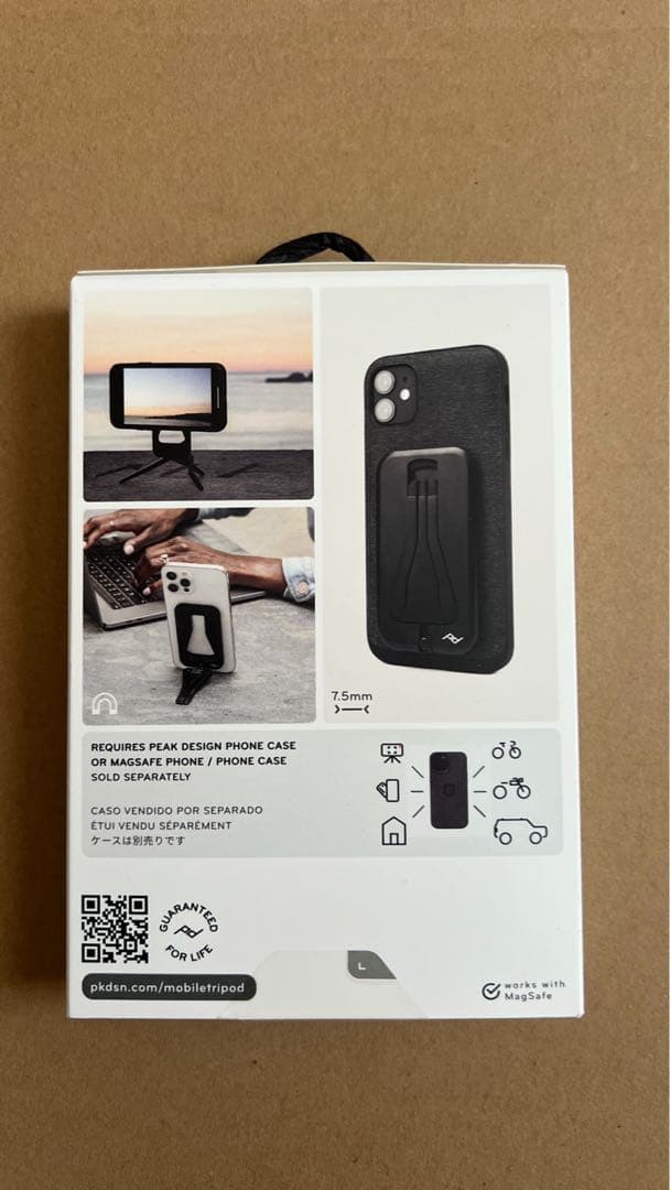 Peak Design モバイル トライポッド ブラック ピークデザイン