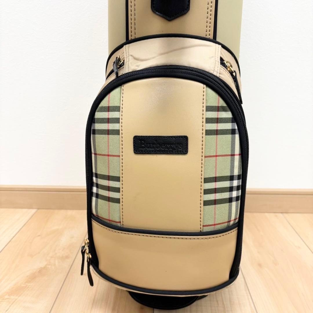 BURBERRYS バーバリー キャディバッグ ゴルフバッグ カート式の通販は