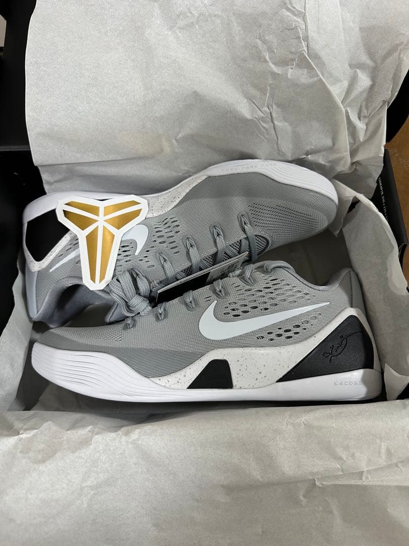 シューズ(男性用) Nike Kobe 9 Elite Low Protro Wolf Grey