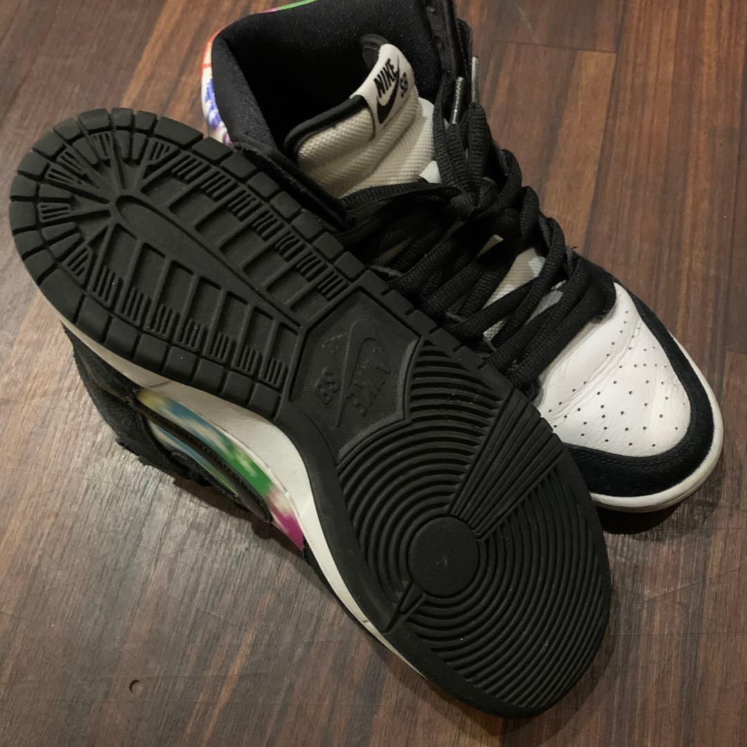 美品NIKE SB DUNK HIGH PROテレビテストパターン 27.5cm