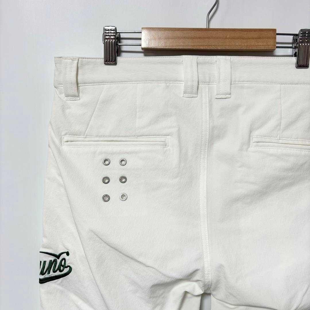 ラッセルノ ゴルフ フラッグロゴ ストレッチ スキニー パンツ ホワイト