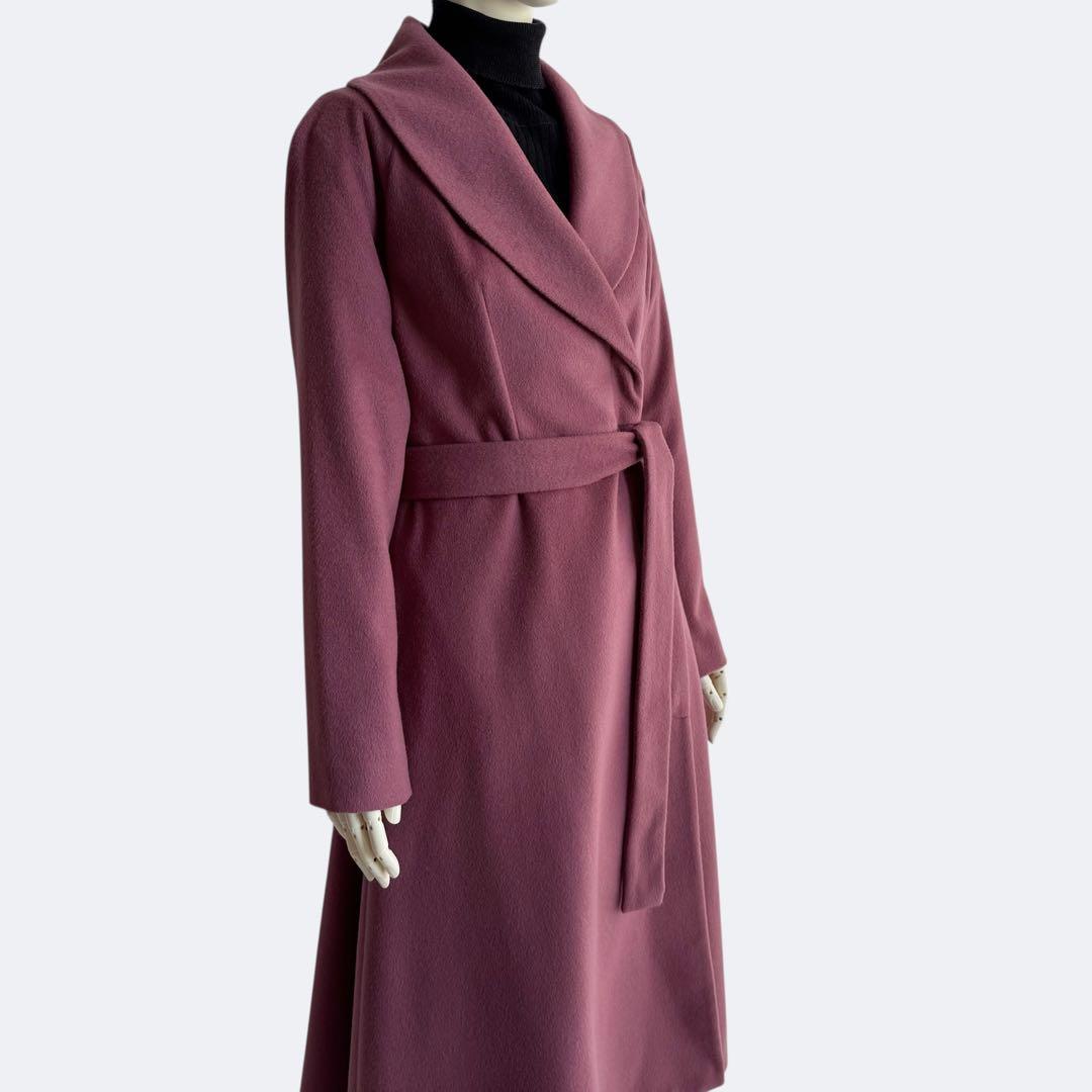 sybilla シビラ ウール100％ ロングコート M 日本製 上品カラー