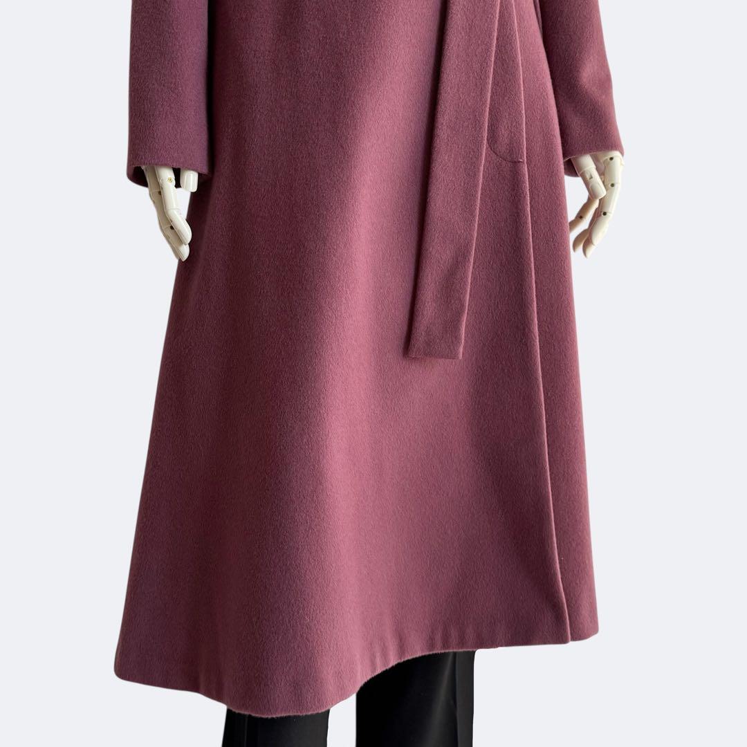 sybilla シビラ ウール100％ ロングコート M 日本製 上品カラー