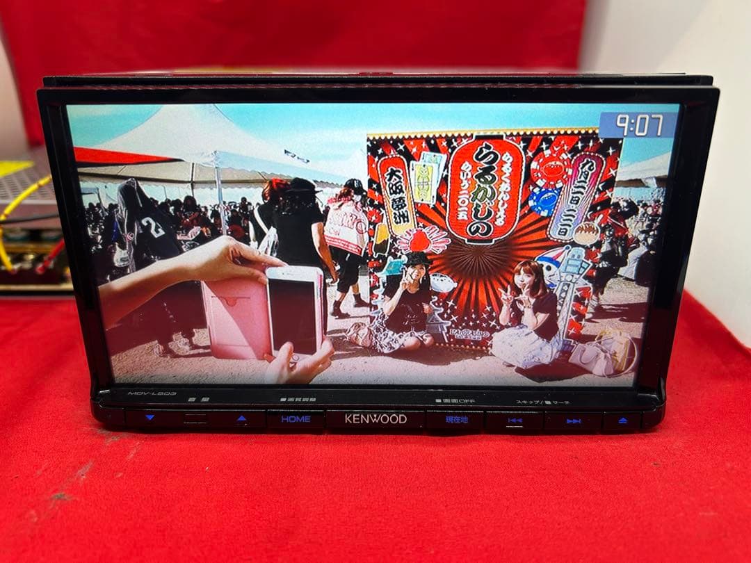 美品⭐︎上級ナビ⭐︎KENWOOD 最新地図　MDV-L503 新品バックカメラ付き