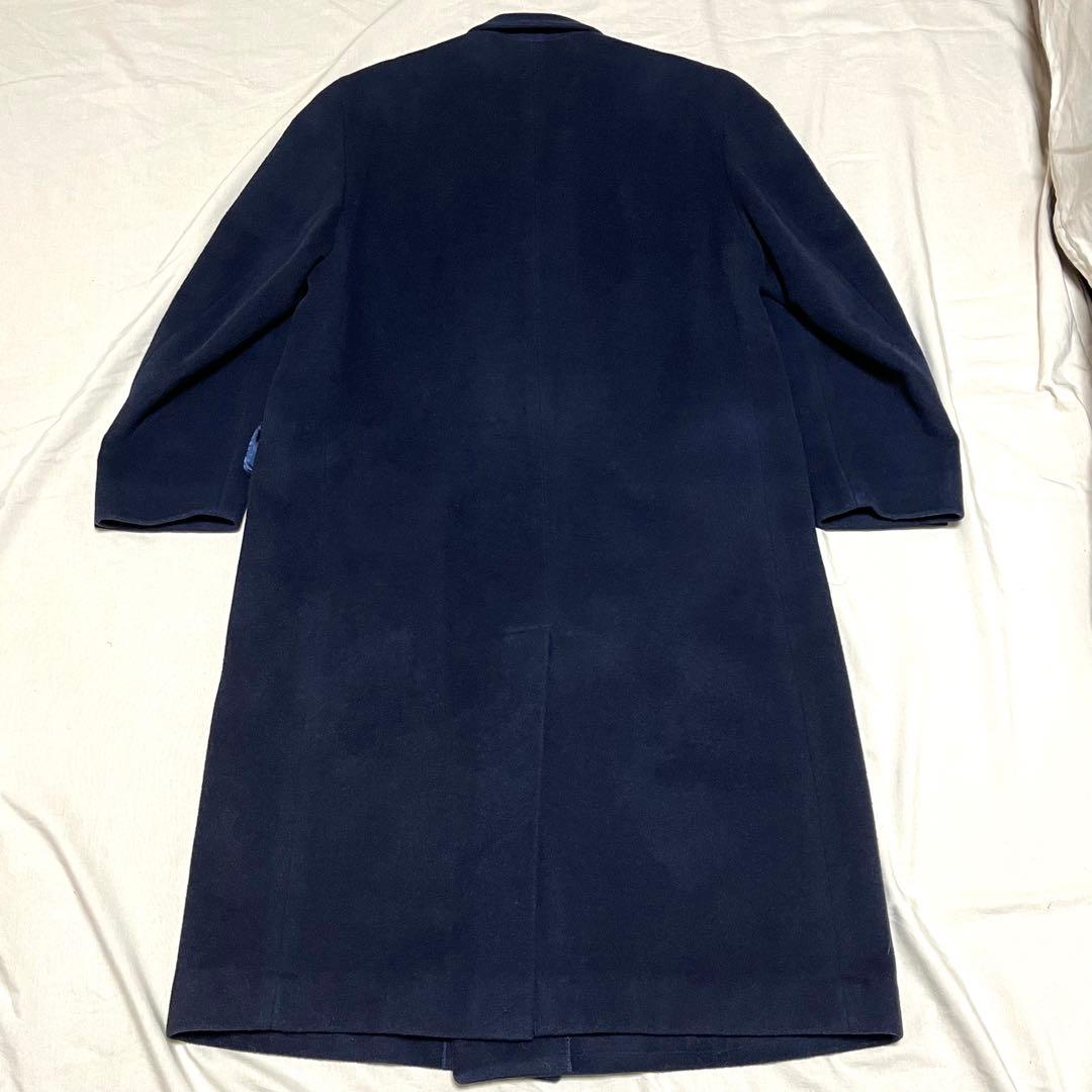 希少サイズXL】エーボンハウス ダブルチェスターコート カシミヤ マキシ丈