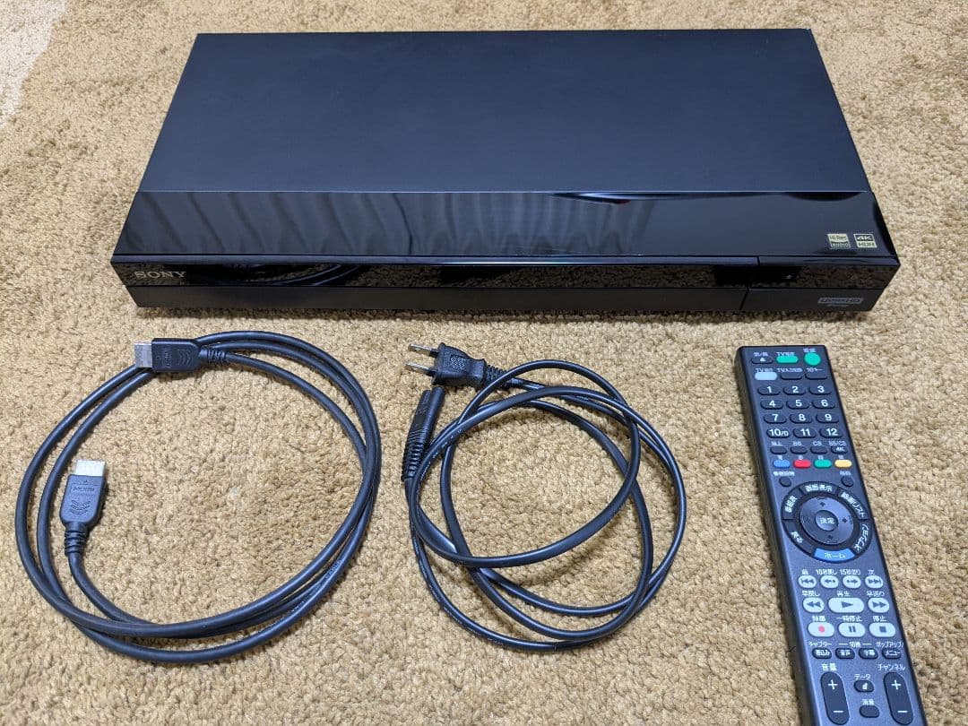 【美品】SONYブルーレイレコーダーBDZ-FBW1000ダブルチューナー1TB