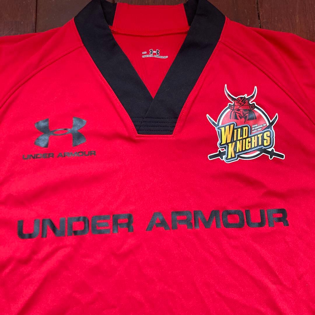 美品 激レア アンダーアーマー ワイルドナイツ ユニフォーム SANYO製
